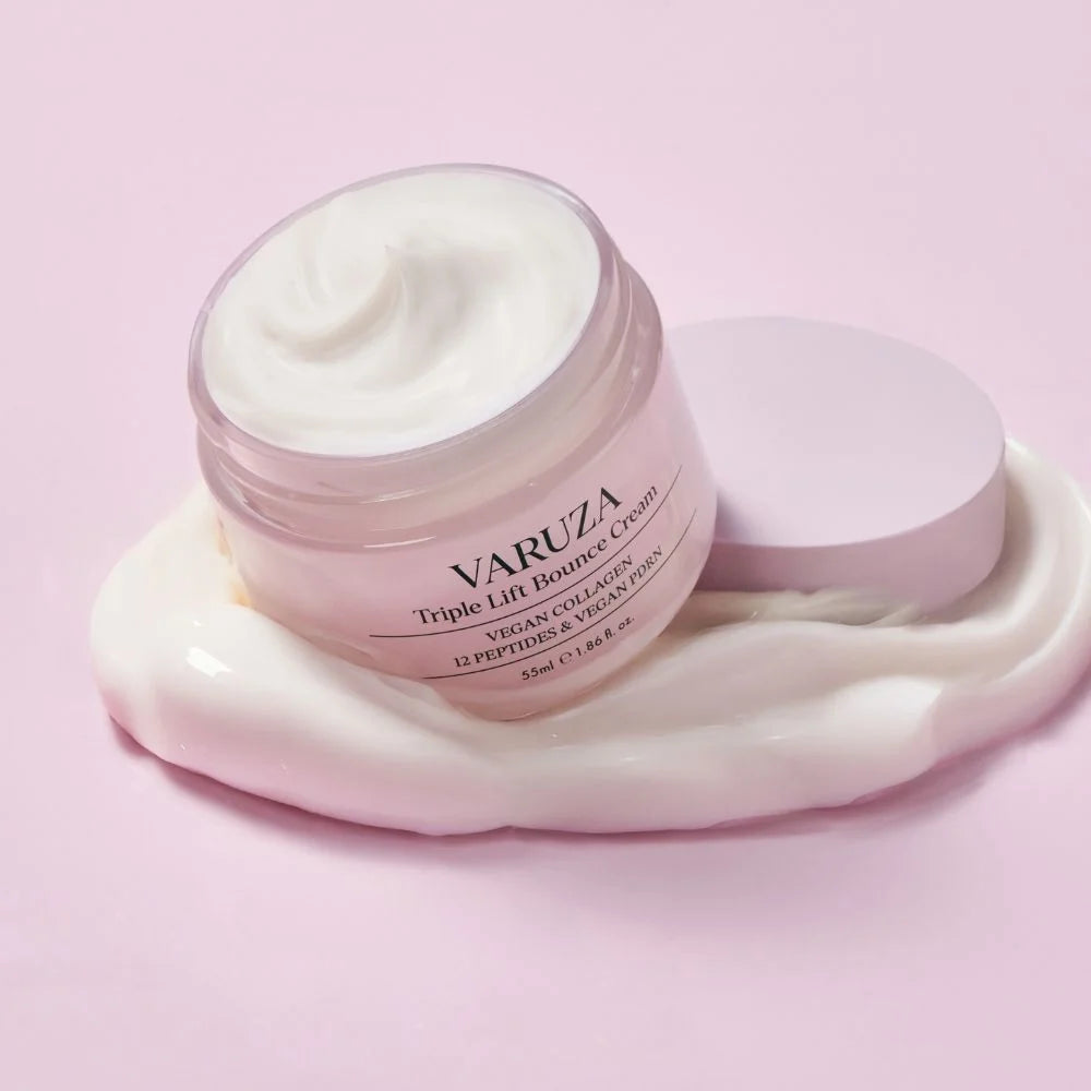 [VARUZA] Triple Lift Bounce Cream 55ml - Vegan Collagen 12 Peptides Vegan PDRN