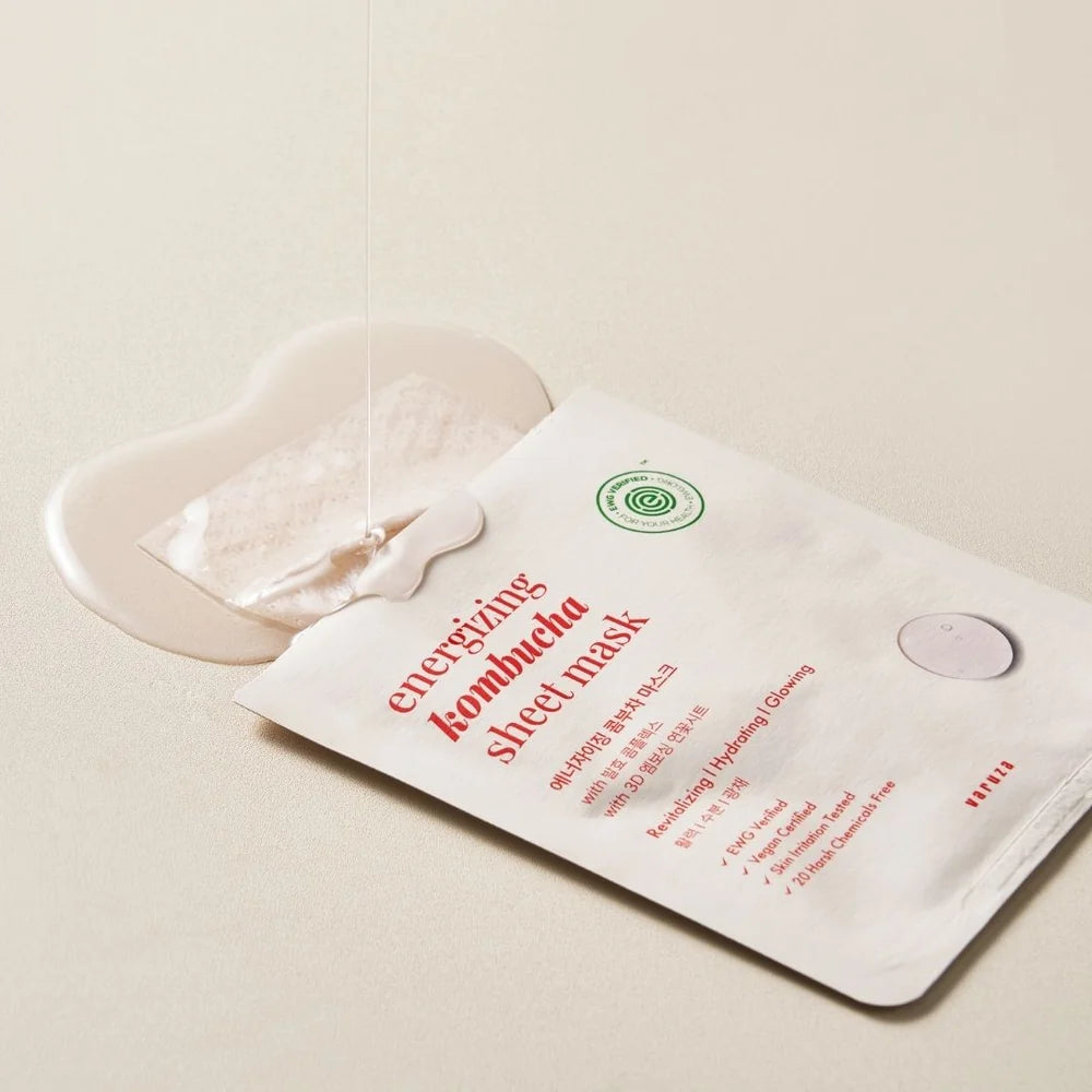 [VARUZA] Energizing Kombucha Sheet Mask