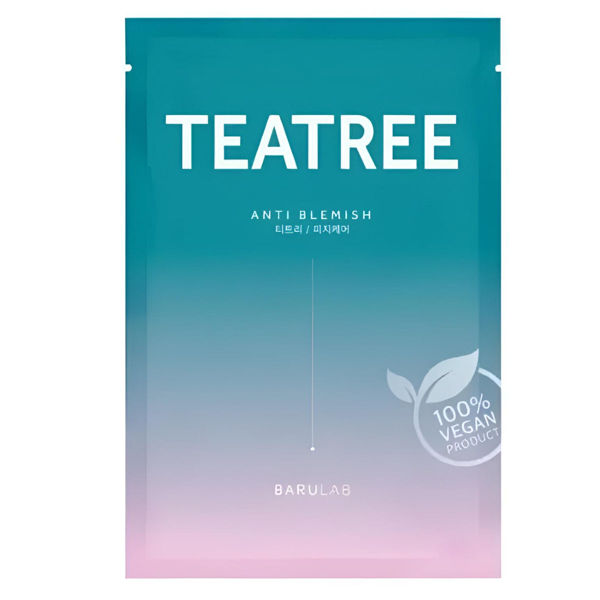 [Barulab] The Clean Vegan Teatree Mask (23g)