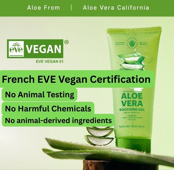 Nature Republic Soothing & Moisture Aloe Vera 92% Soothing Gel (250ml)