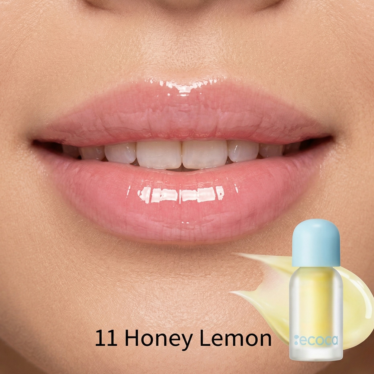 [TOCOBO] Juicy Berry Plumping Lip Oil - Honey Lemon (4g)