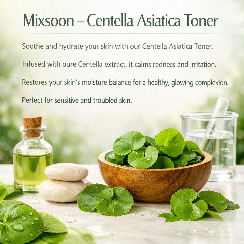 Mixsoon – Centella Asiatica Toner (150ml)