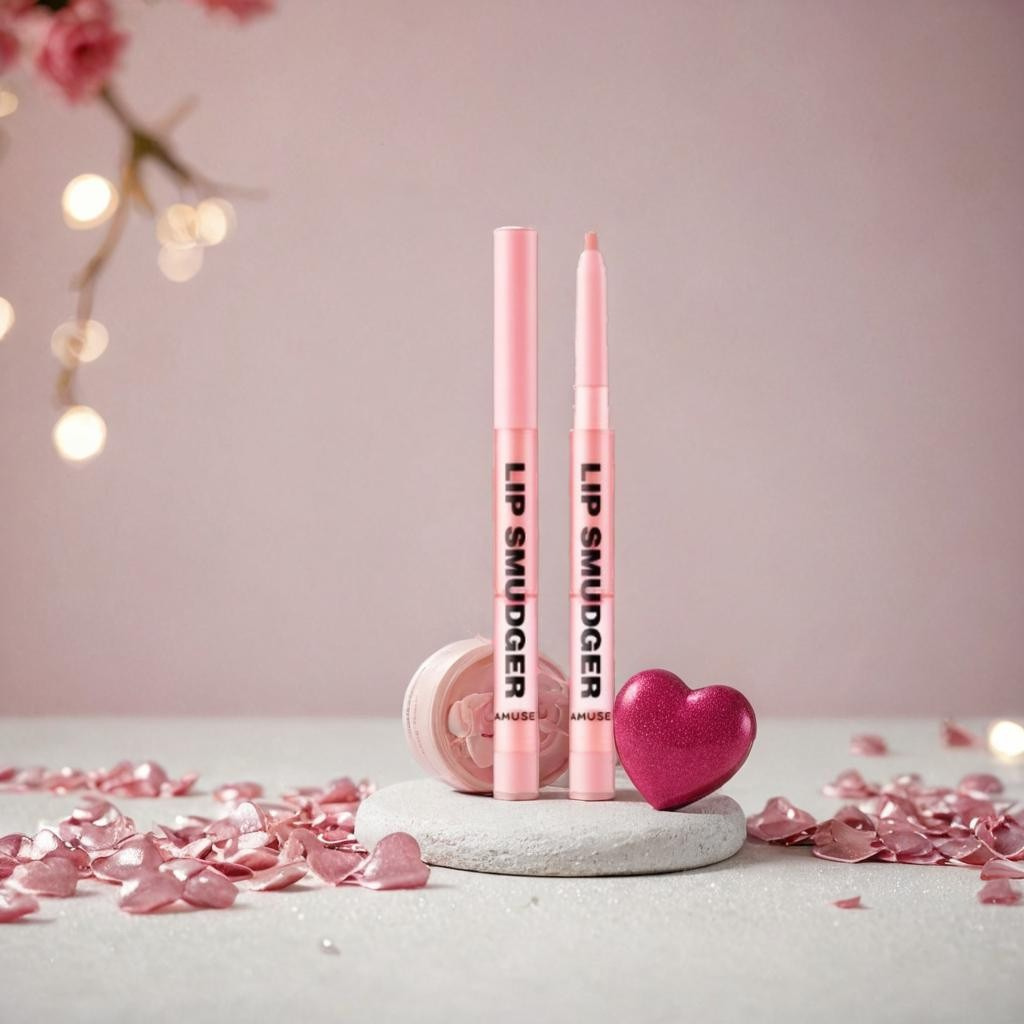 AMUSE – Lip Smudger (02 Rose)