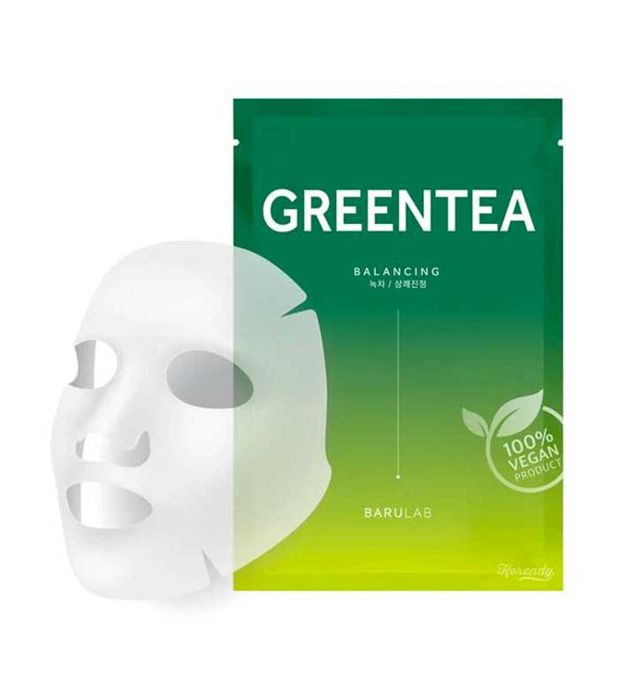 [Barulab] Green Tea Balancing Vegan Mask (23g)