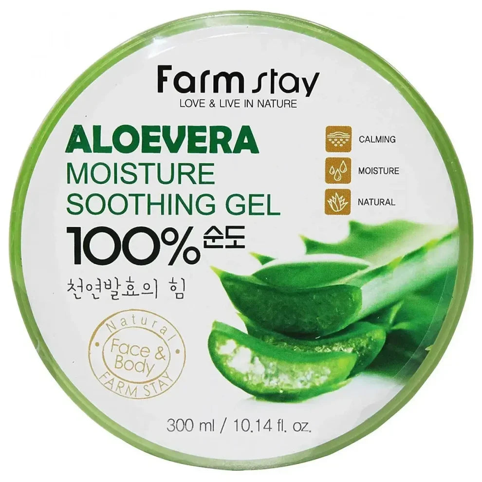 [Farmstay] Moisture Soothing Gel Aloe Vera (300ml)