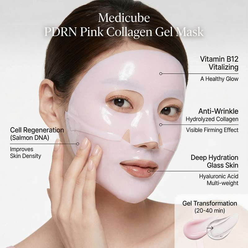 [Medicube] PDRN Pink Collagen Gel Mask (28g)